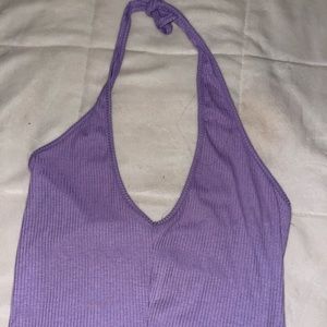 Lavender Halter Top